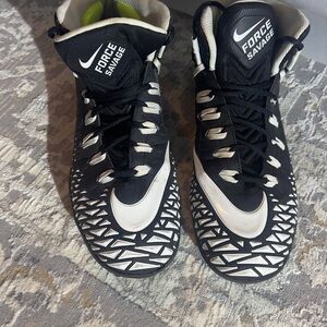 Nike Force Savage Black and White